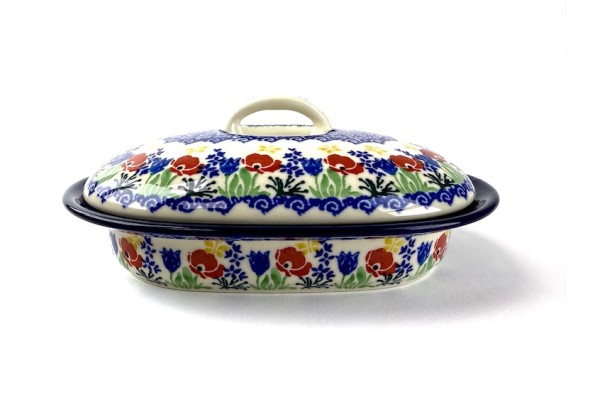 618 Bunzlau kleine Ovale Ovenschaal 3218X Dekschalen